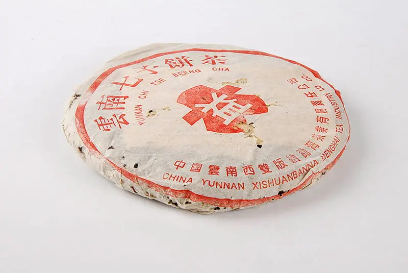 黄冈回收大益普洱茶2000年生茶熟茶图2